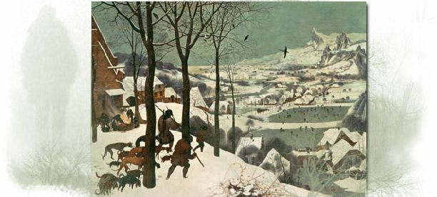 Brueghel: Cacciatori nella neve
