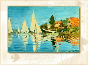 Monet: Regate ad Argeteuil
